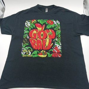 Governors Ball 2022 T Shirt Mens XL Tour Kid Cudi Halsey J Cole Double Sided